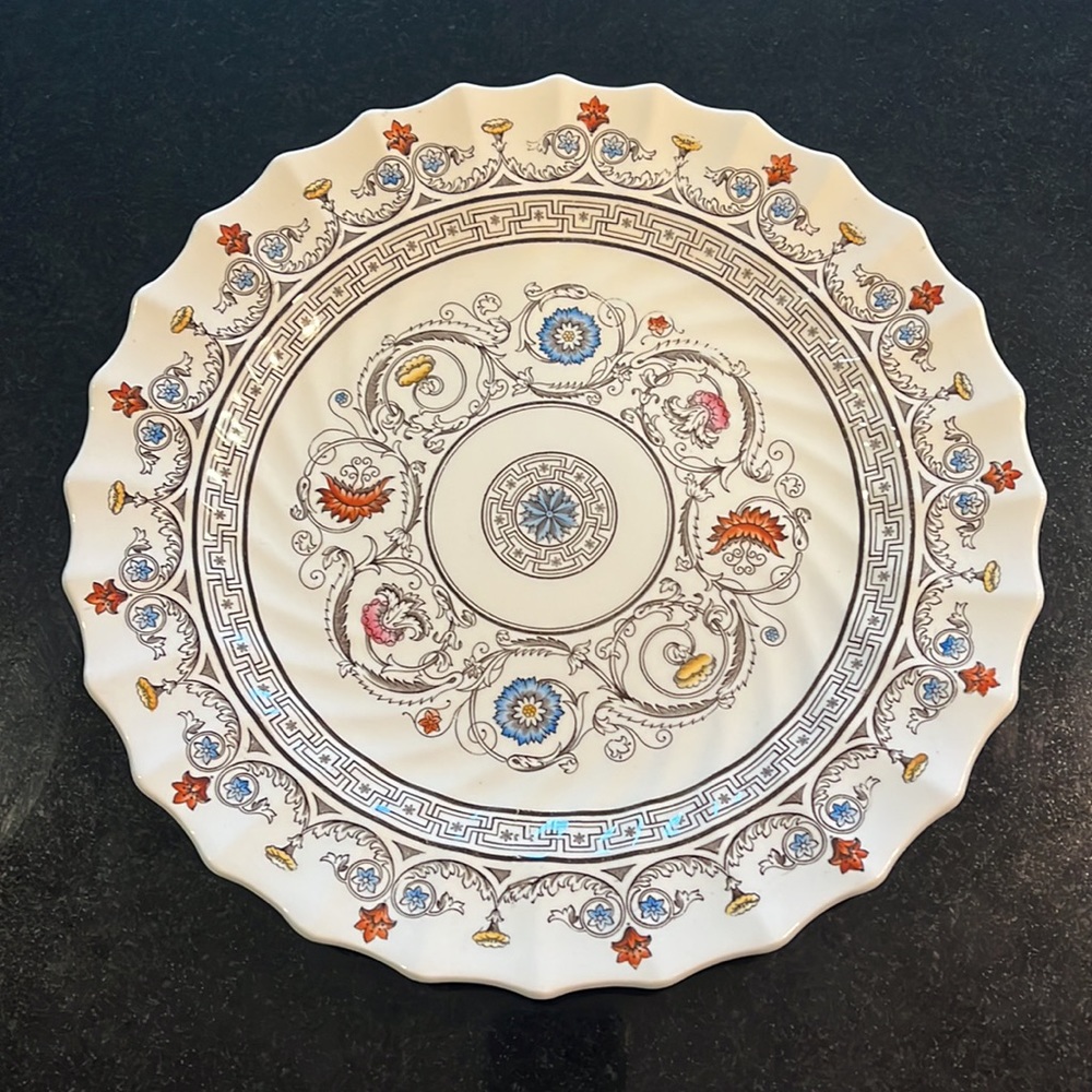 (2) Spode Copeland Dinner Plate 10.5"  Pattern Florence - Set of 2